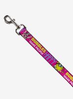 Spongebob Squarepants Patrick Starfish Pose Bubbles Make People Happy Dog Leash