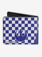 Star Wars Aurebesh Droid Rebel Alliance Insignia Bi-Fold Wallet