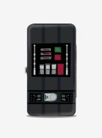 Star Wars Darth Vader Face Chest Panel Buttons Hinge Wallet