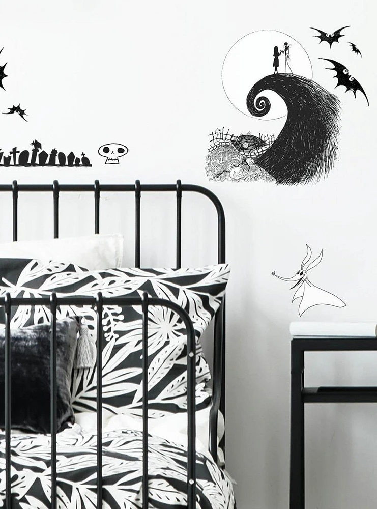 The Nightmare Before Christmas Jack And Sally Peel And Stick Wall Decals