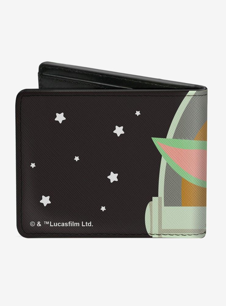 Star Wars The Mandalorian The Child Carriage Bifold Wallet