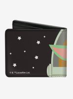 Star Wars The Mandalorian The Child Carriage Bifold Wallet