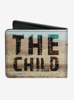 Star Wars The Mandalorian The Child Sitting Pose Bi-fold Wallet