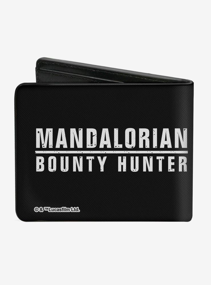Star Wars The Mandalorian Bounty Hunter Bifold Wallet