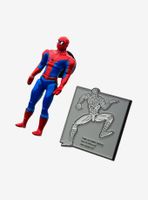 Marvel Spider-Man Retro Action Figure 80 Years Enamel Pin Set