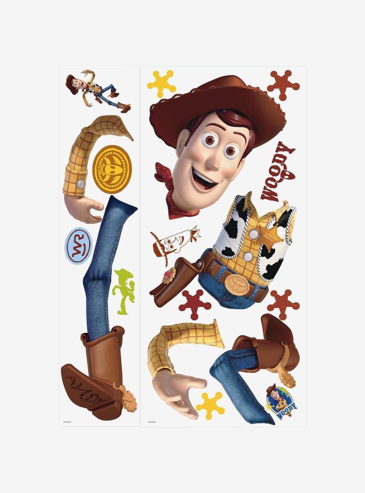 Disney Pixar Toy Story 3 Woody Giant Peel & Stick Wall Decal