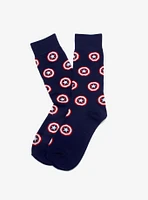 Marvel Captain America Navy Socks