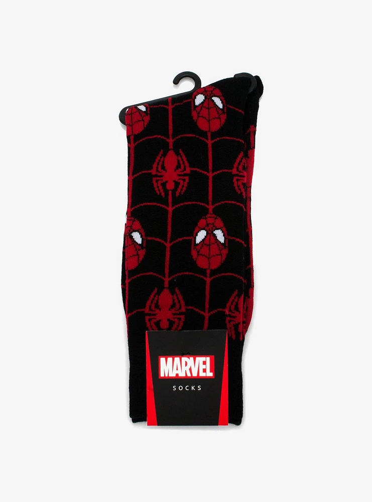 Marvel Spider-Man Web Black Socks