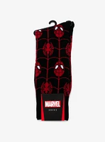 Marvel Spider-Man Web Black Socks
