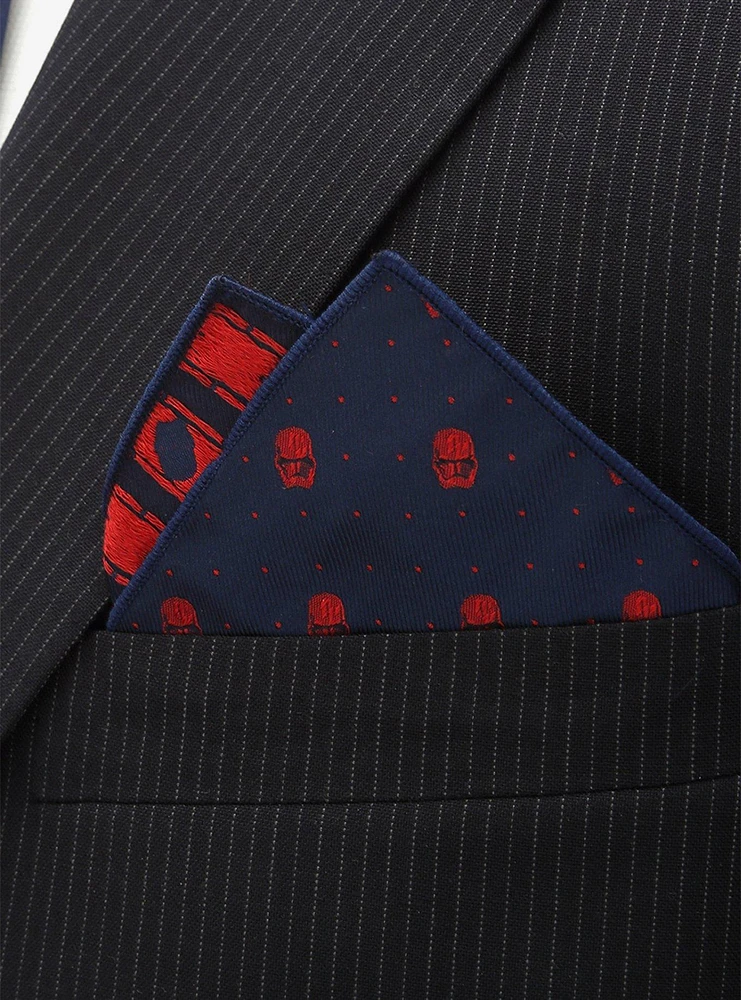 Star Wars Stormtrooper Navy Pocket Square