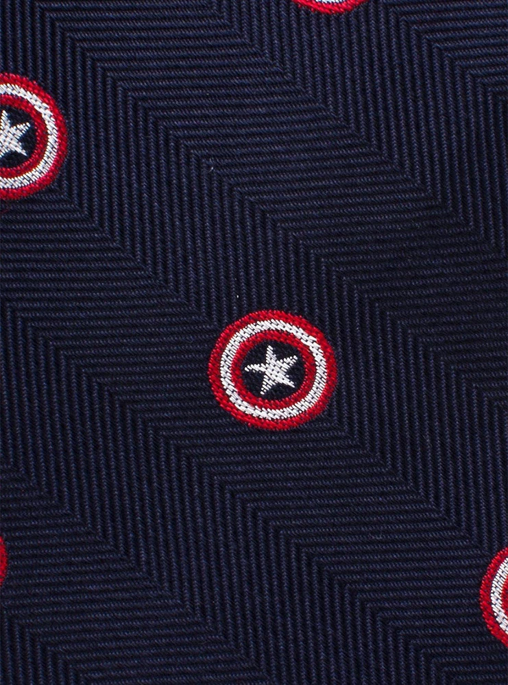 Marvel Captain America Navy Tie