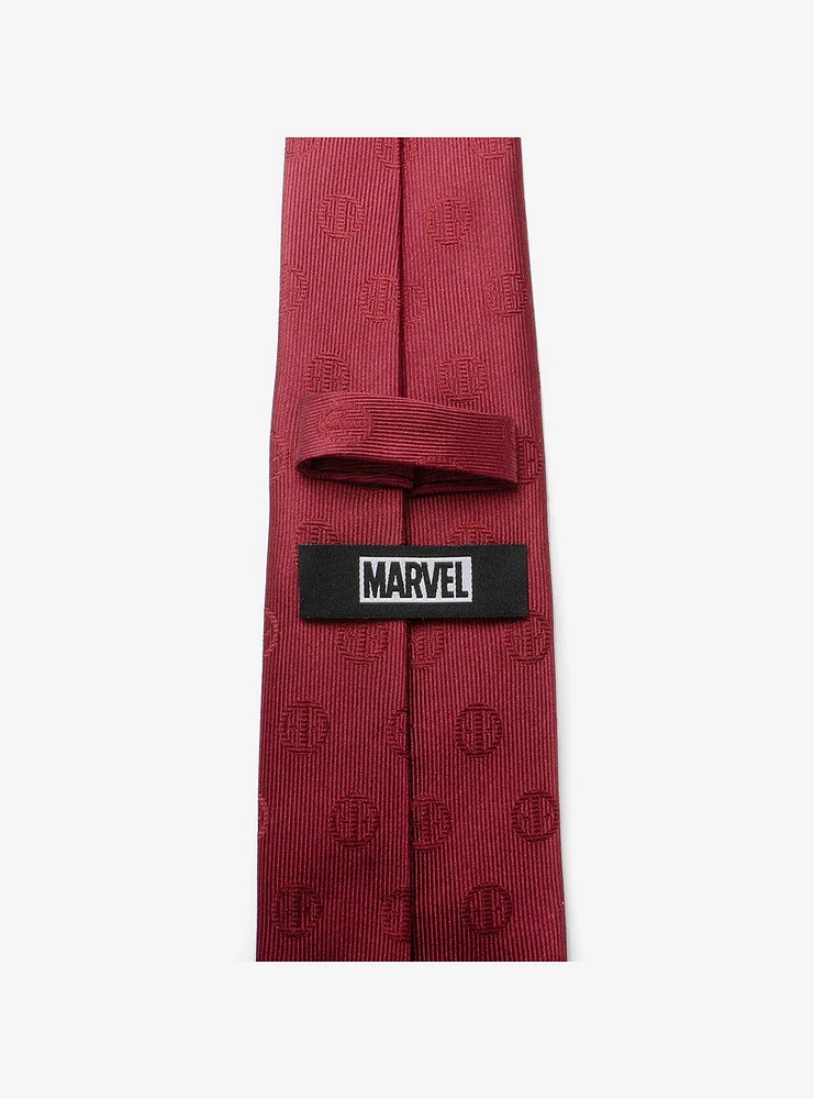 Marvel Deadpool Maroon Tie