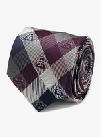 Star Wars Darth Vader Plum Modern Plaid Tie