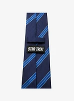 Star Trek Enterprise Flight Blue Stripe Tie