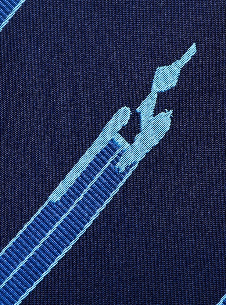 Star Trek Enterprise Flight Blue Stripe Tie