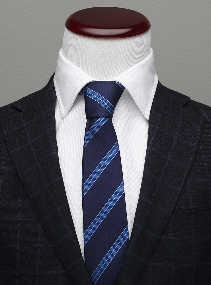 Star Trek Enterprise Flight Blue Stripe Tie