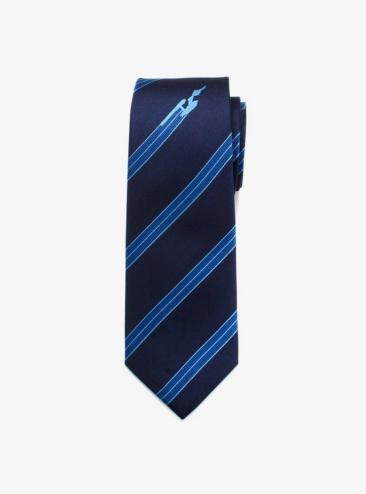 Star Trek Enterprise Flight Blue Stripe Tie