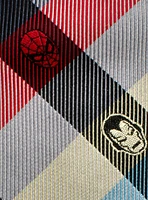 Marvel Comics Plaid Tie