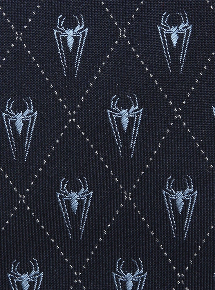 Marvel Spider-Man Diamond Navy Tie