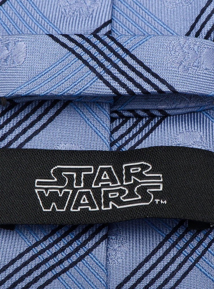 Star Wars Stormtrooper Blue Plaid Tie