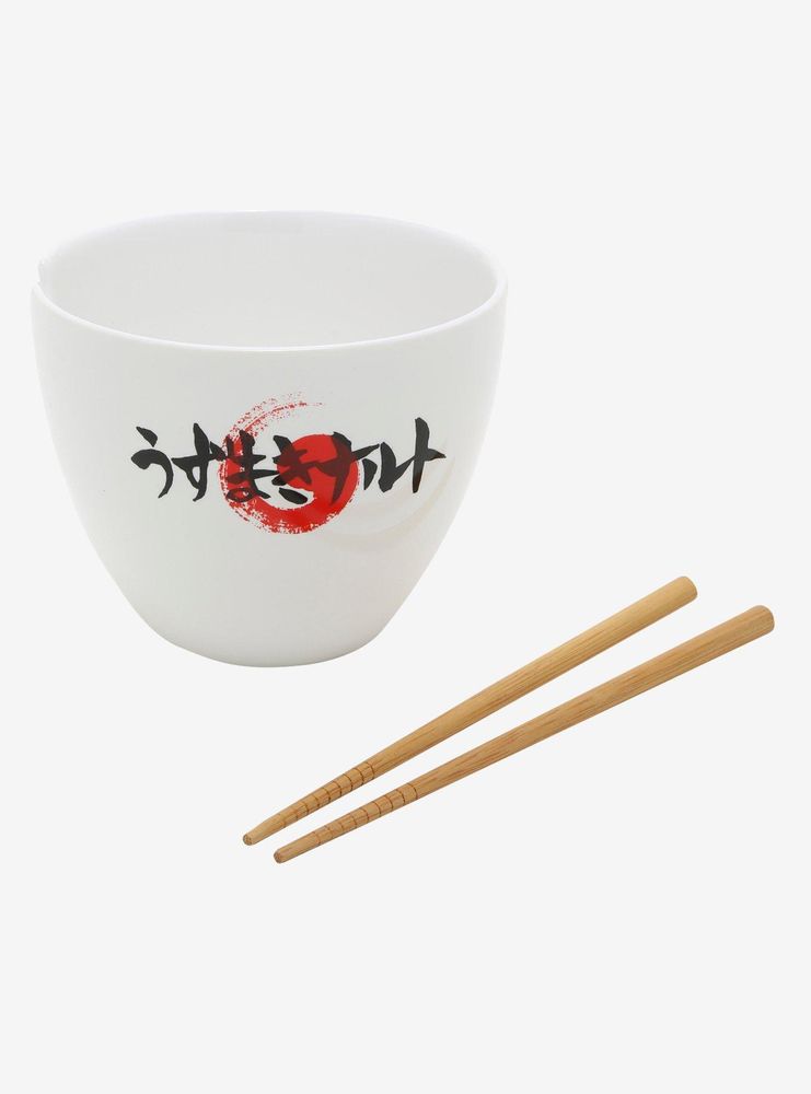 Naruto Shippuden Slurping Ramen Bowl with Chopsticks