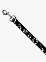 Beetlejuice Sandworm Halftone Dog Leash