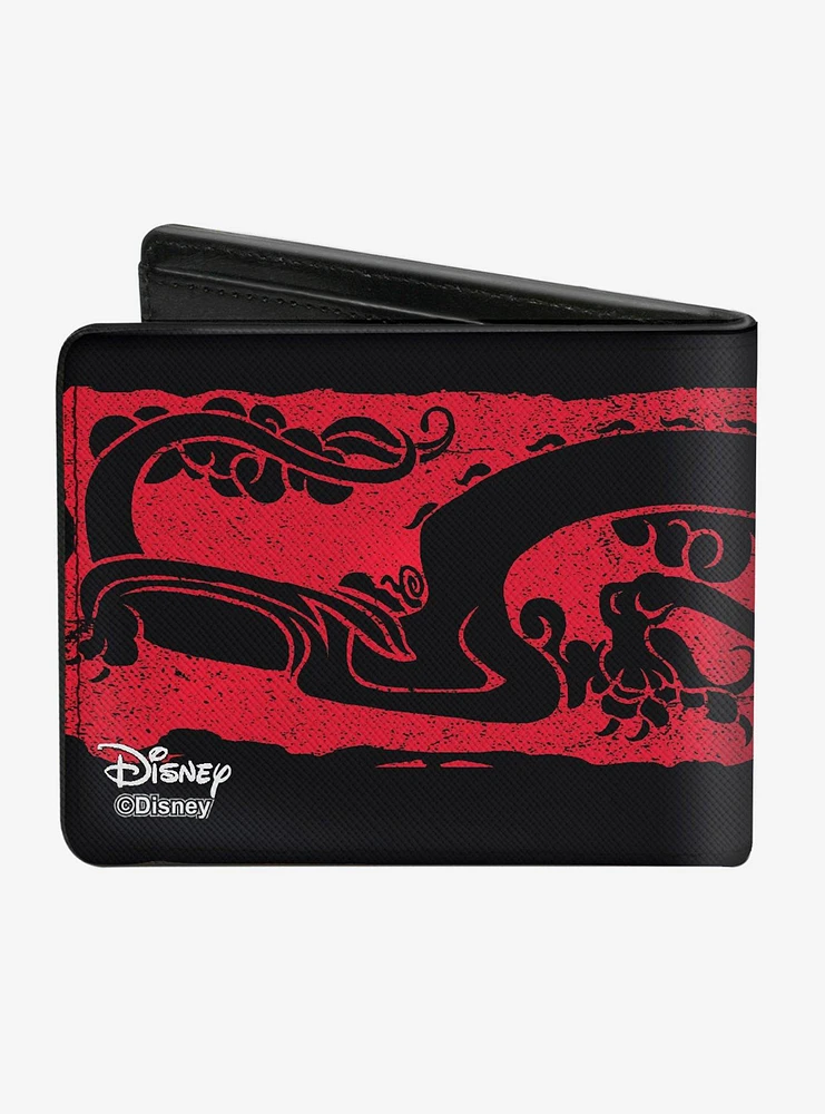 Disney Mulan Dragon Bifold Wallet