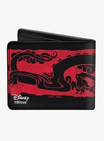 Disney Mulan Dragon Bifold Wallet