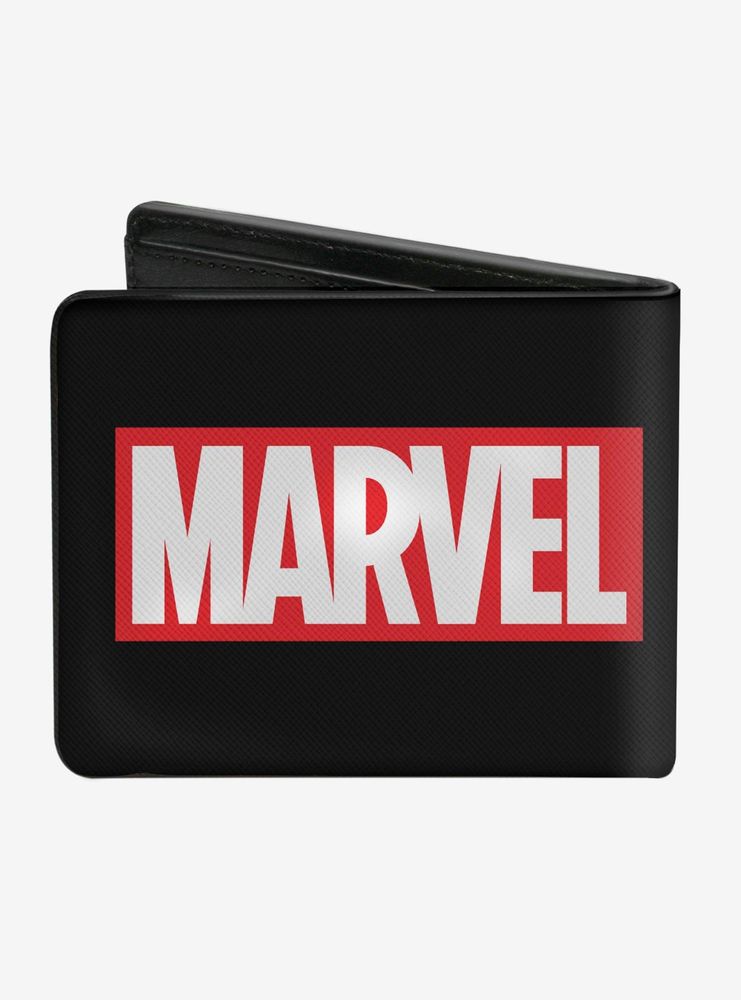 Marvel Black And Red Logo Bifold Wallet