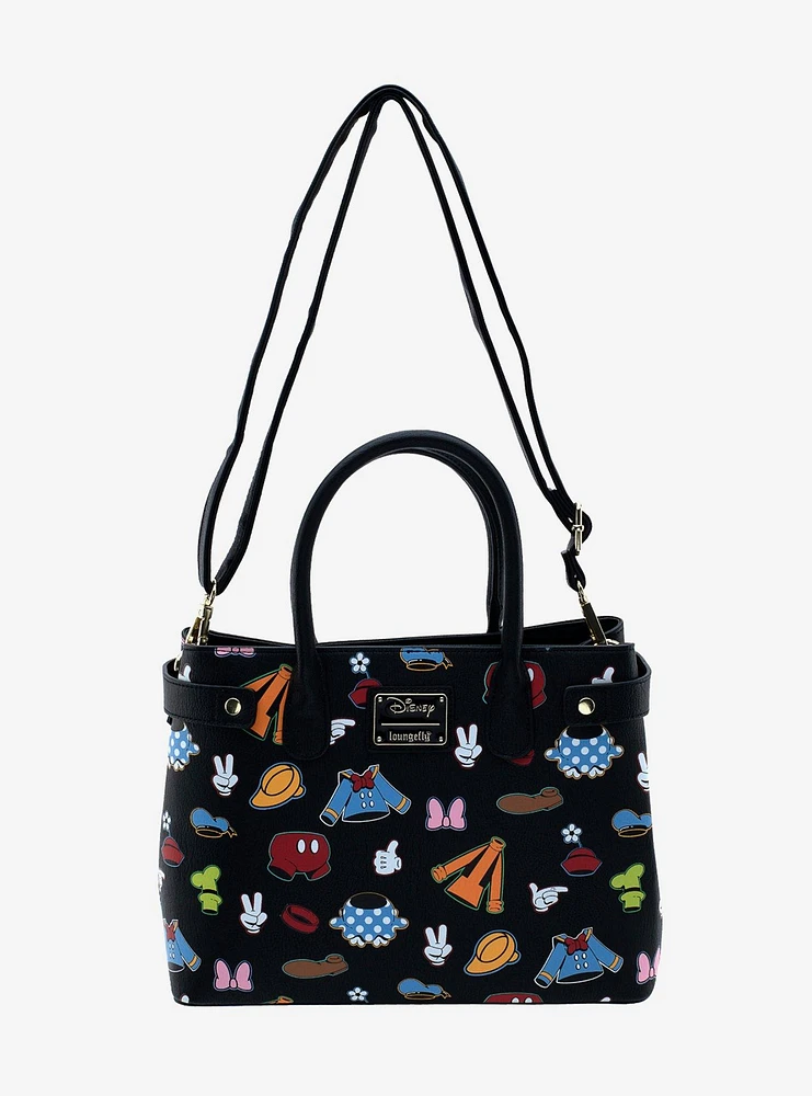 Loungefly Disney The Sensational Six Outfits Satchel Bag
