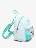 Loungefly Disney Lilo & Stitch Hibiscus Sketch Mini Backpack