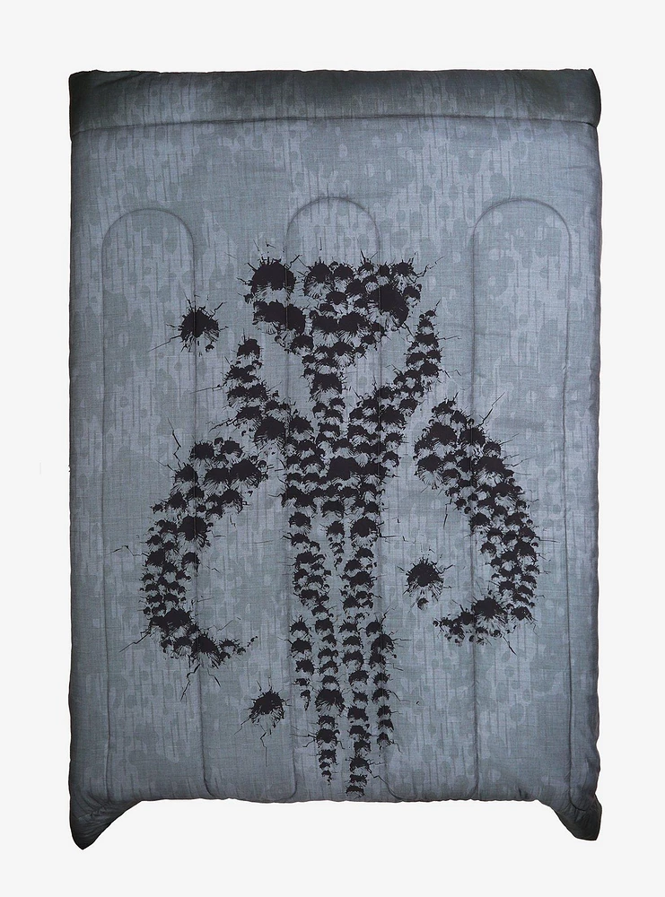 Star Wars The Mandalorian Mythosaur Skull Full/Queen Comforter