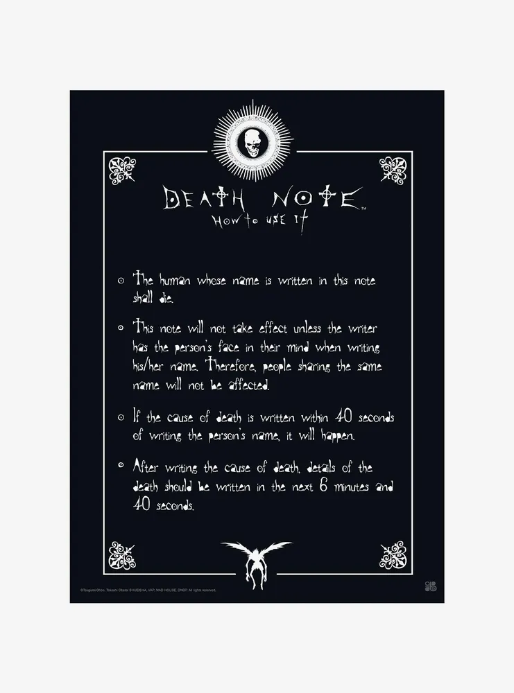 Death Note Mini Poster Pack