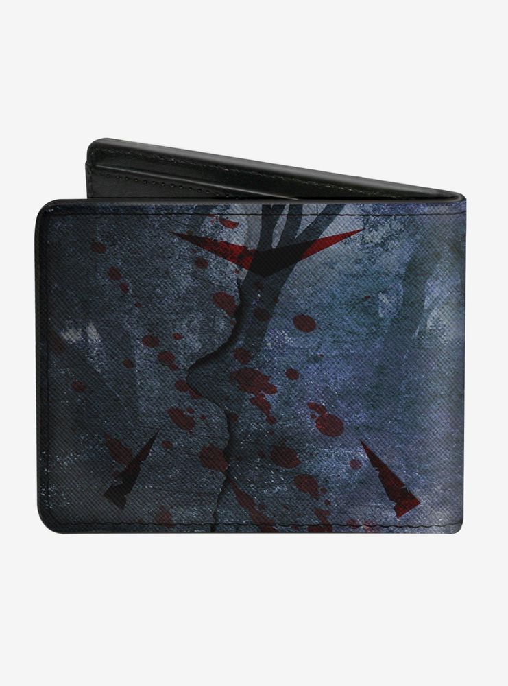 Friday the 13th Welcome to Camp Crystal Lake Sign Bifold Wallet