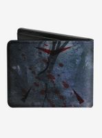 Friday the 13th Welcome to Camp Crystal Lake Sign Bifold Wallet