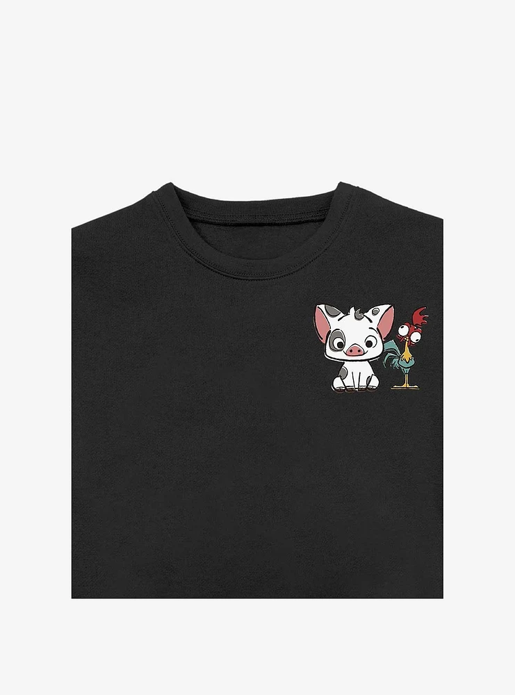 Disney Moana Pals Pocket Crew Sweatshirt