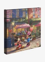 Disney Mickey and Minnie Sweetheart Cafe Gallery Wrapped Canvas