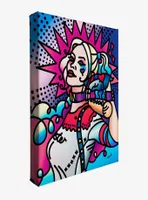 DC Comics Harley Quinn by Lisa Lopuck Gallery Wrapped Canvas