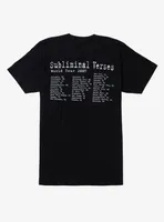 Slipknot Subliminal Verse World Tour T-Shirt