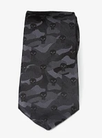 Marvel The Punisher Camo Black Silk Tie