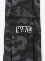 Marvel The Punisher Camo Black Silk Tie