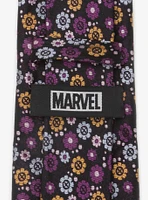 Marvel X-Men Floral Charcoal Tie