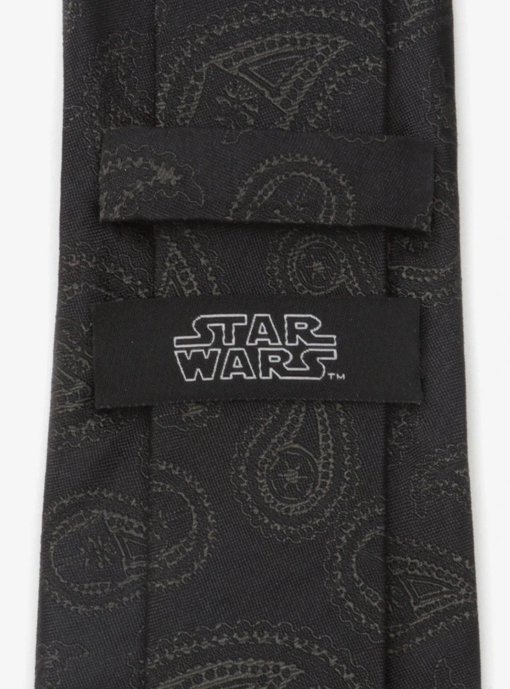 Star Wars Darth Vader Paisley Black Silk Tie