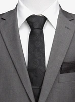 Star Wars Darth Vader Paisley Black Silk Tie