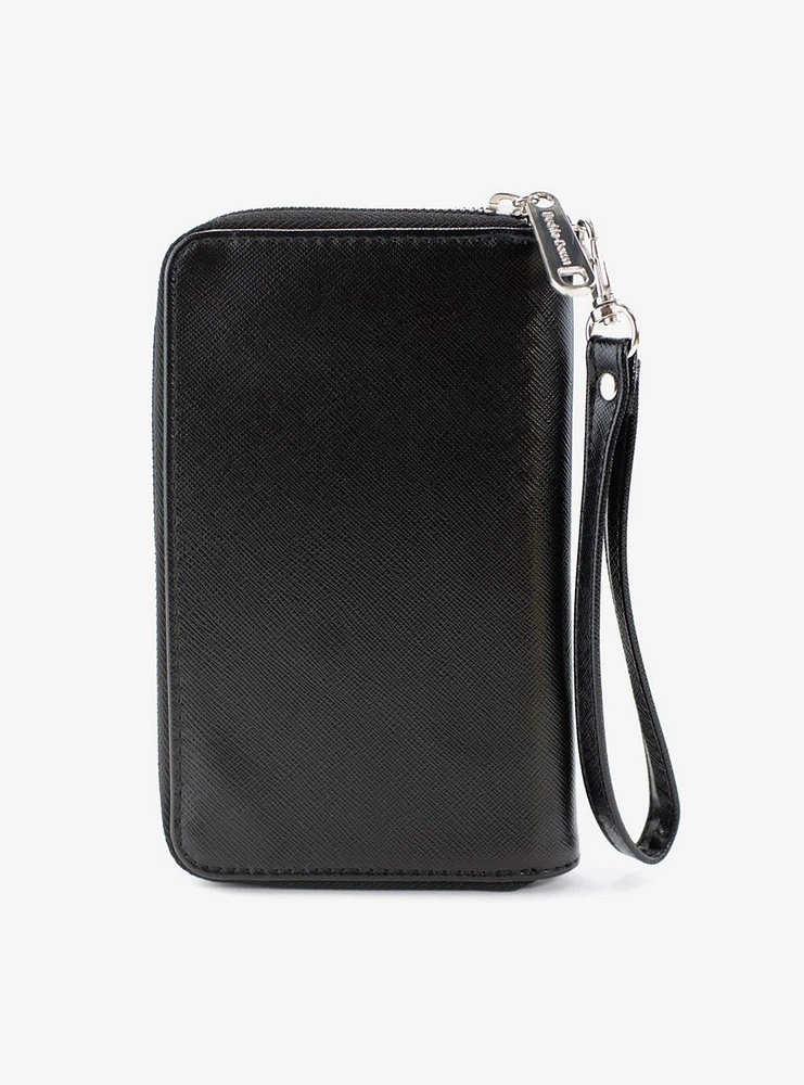 Friends Monicas Peephole Frame Zip Around Wallet