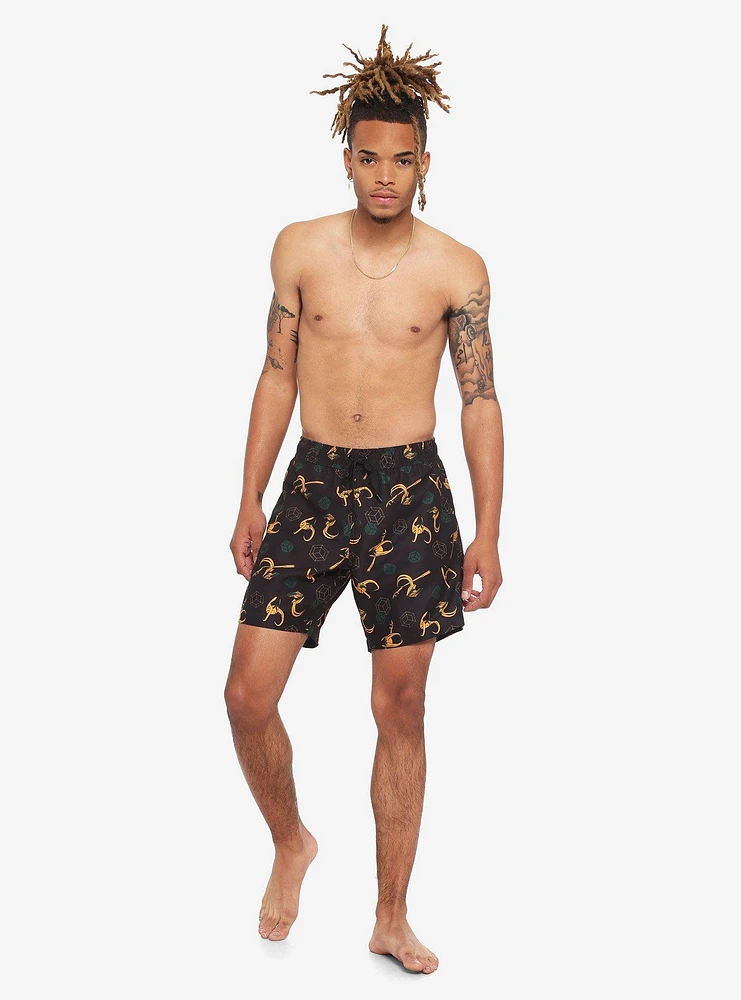 Marvel Loki Helmet Swim Trunks