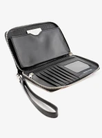 Friends Peephole Frame Zip Around Wallet