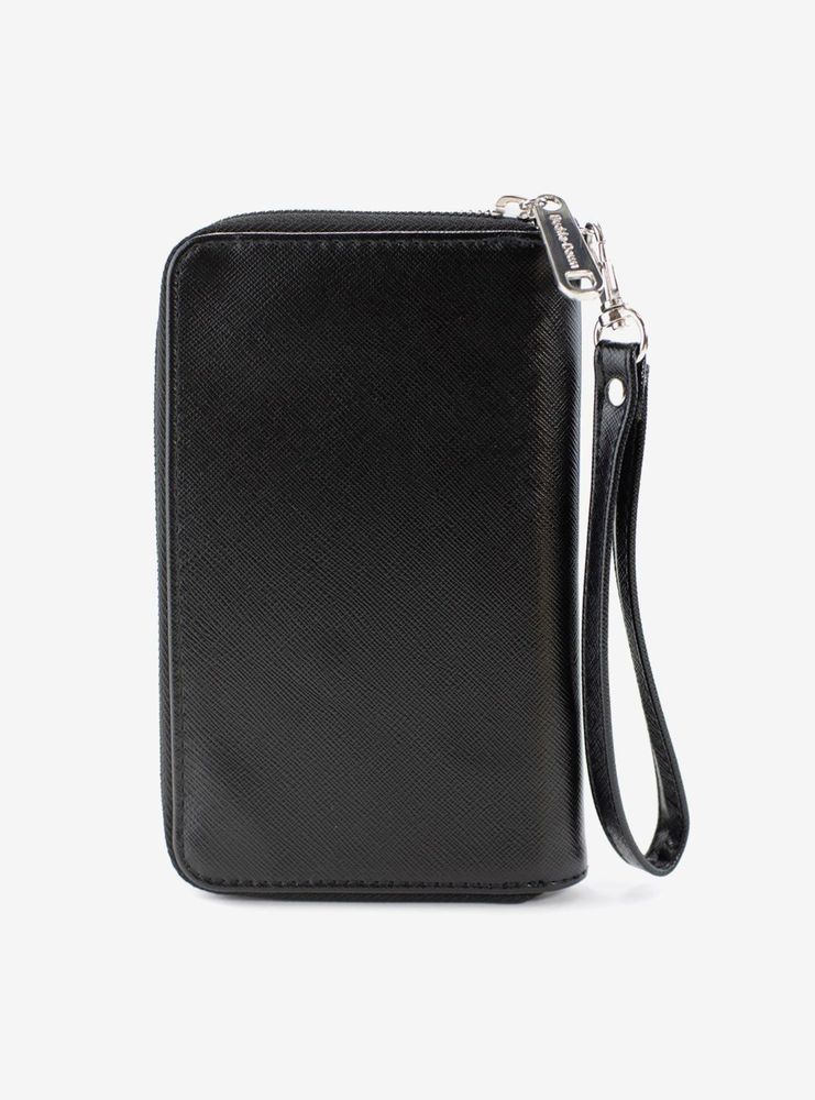 Friends Peephole Frame Zip Around Wallet