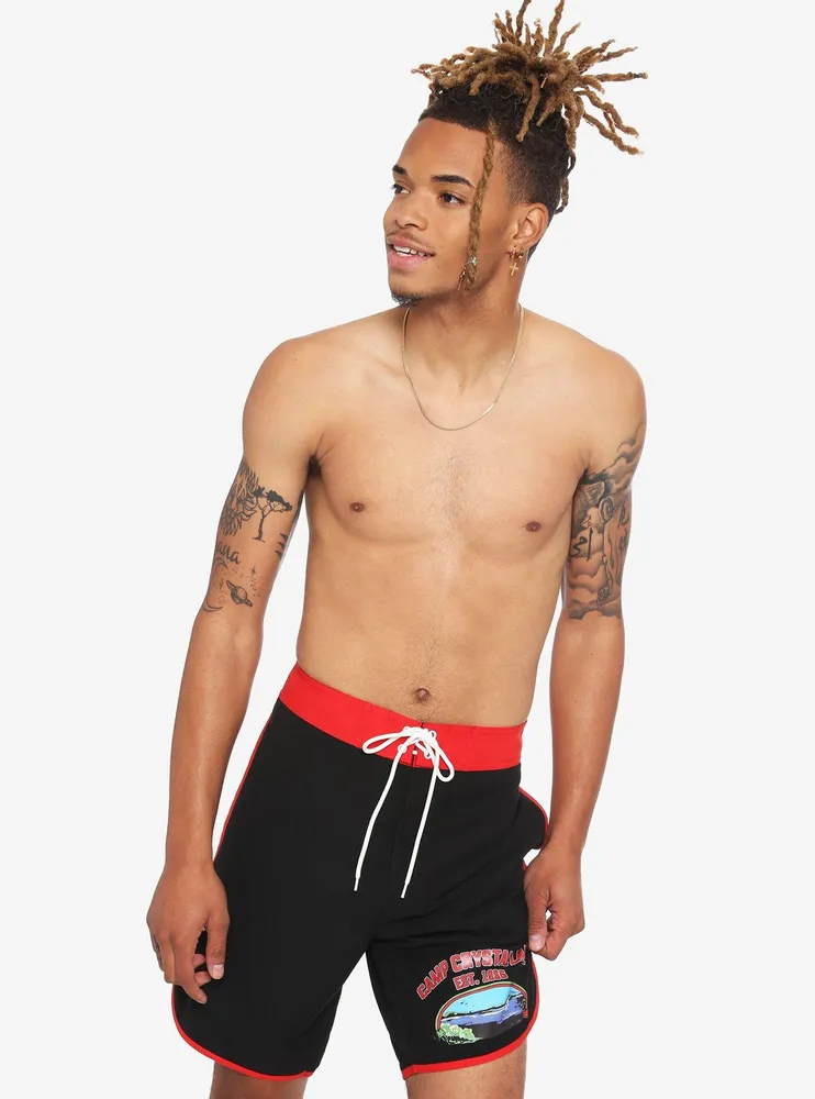 Friday The 13th Camp Crystal Lake Swim Trunks