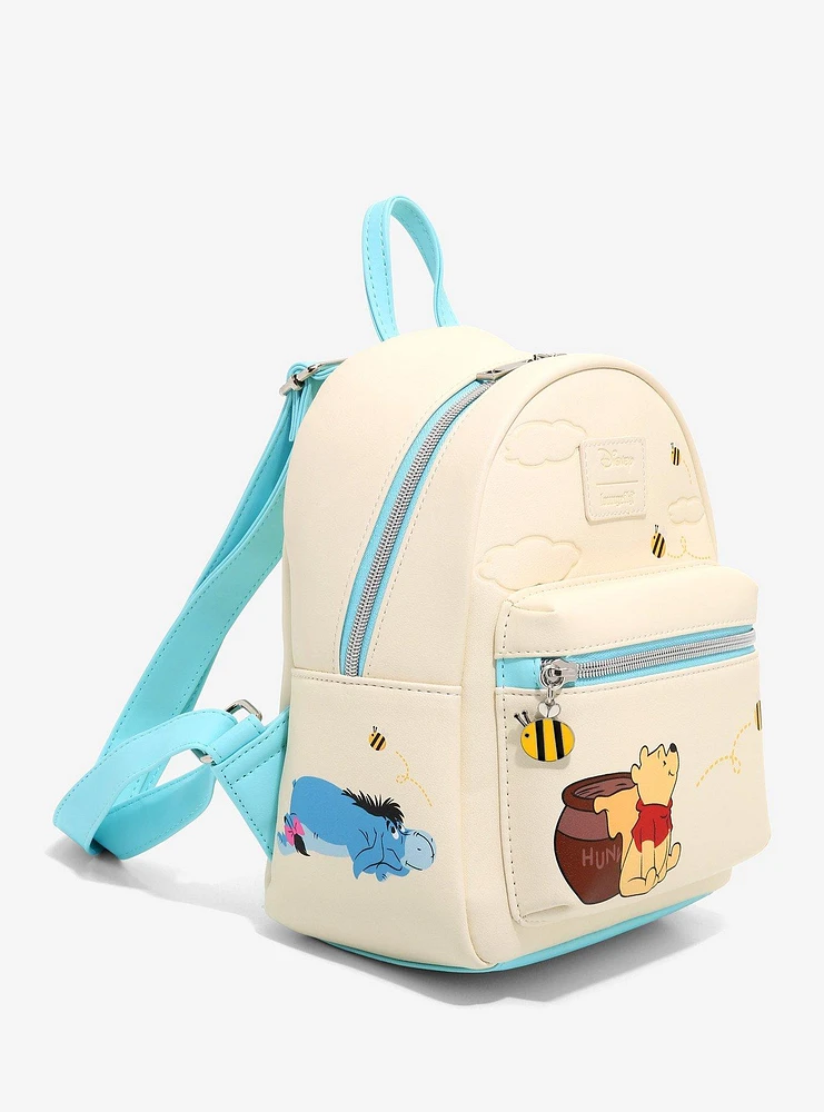 Loungefly Disney Winnie The Pooh Character Clouds Mini Backpack